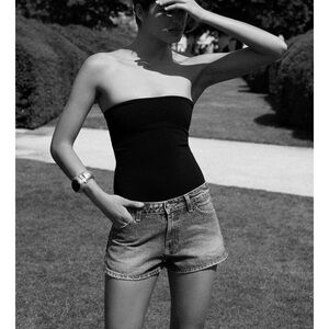 Zara stretch bandeau bodysuit New with tag